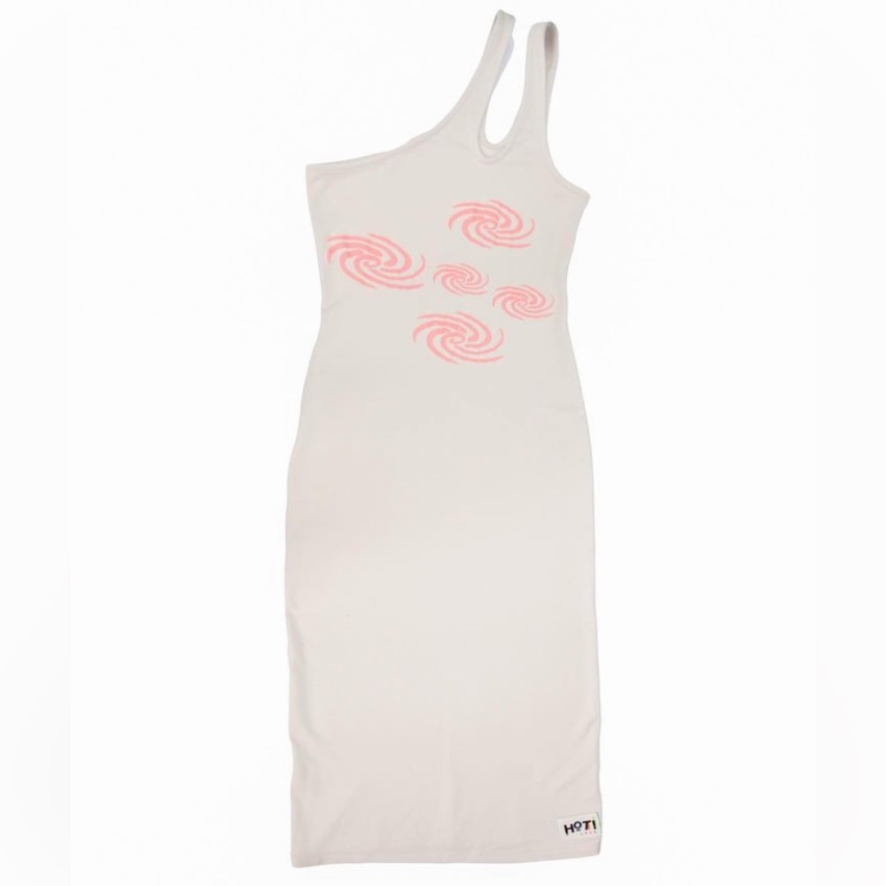 Hot Lava OOC one-shoulder midi dress - size L